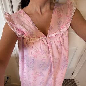 Vintage floral nightgown
